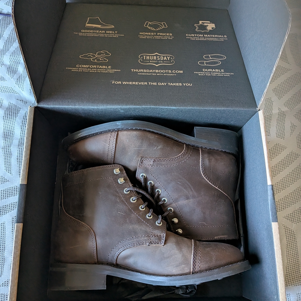 Brown Leather Women's Boots 10.5 - Picture 8 of 8